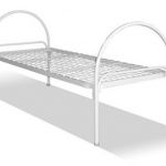 Кровать металлическая для санатория с производства